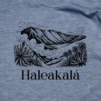 Haleakalā National Park Line Drawing T-Shirt