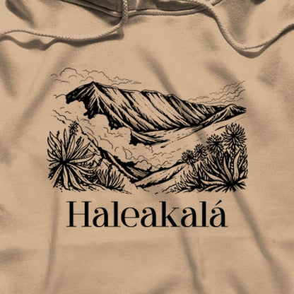 Haleakalā National Park Line Drawing Hoodie