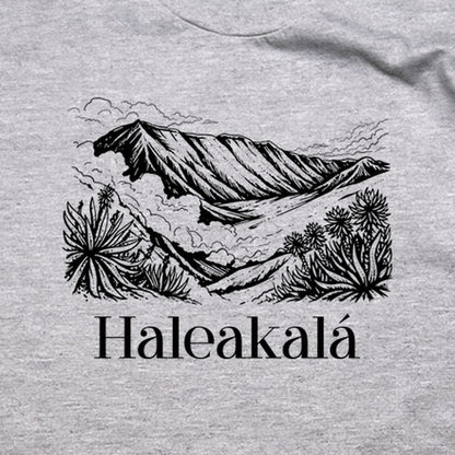 Haleakalā National Park Line Drawing T-Shirt