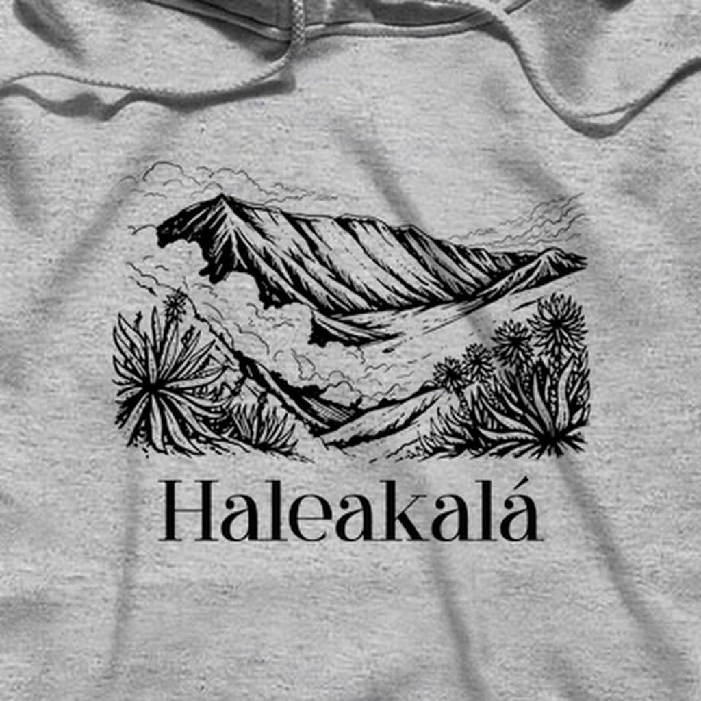 Haleakalā National Park Line Drawing Hoodie