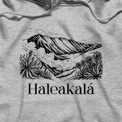 Haleakalā National Park Line Drawing Hoodie