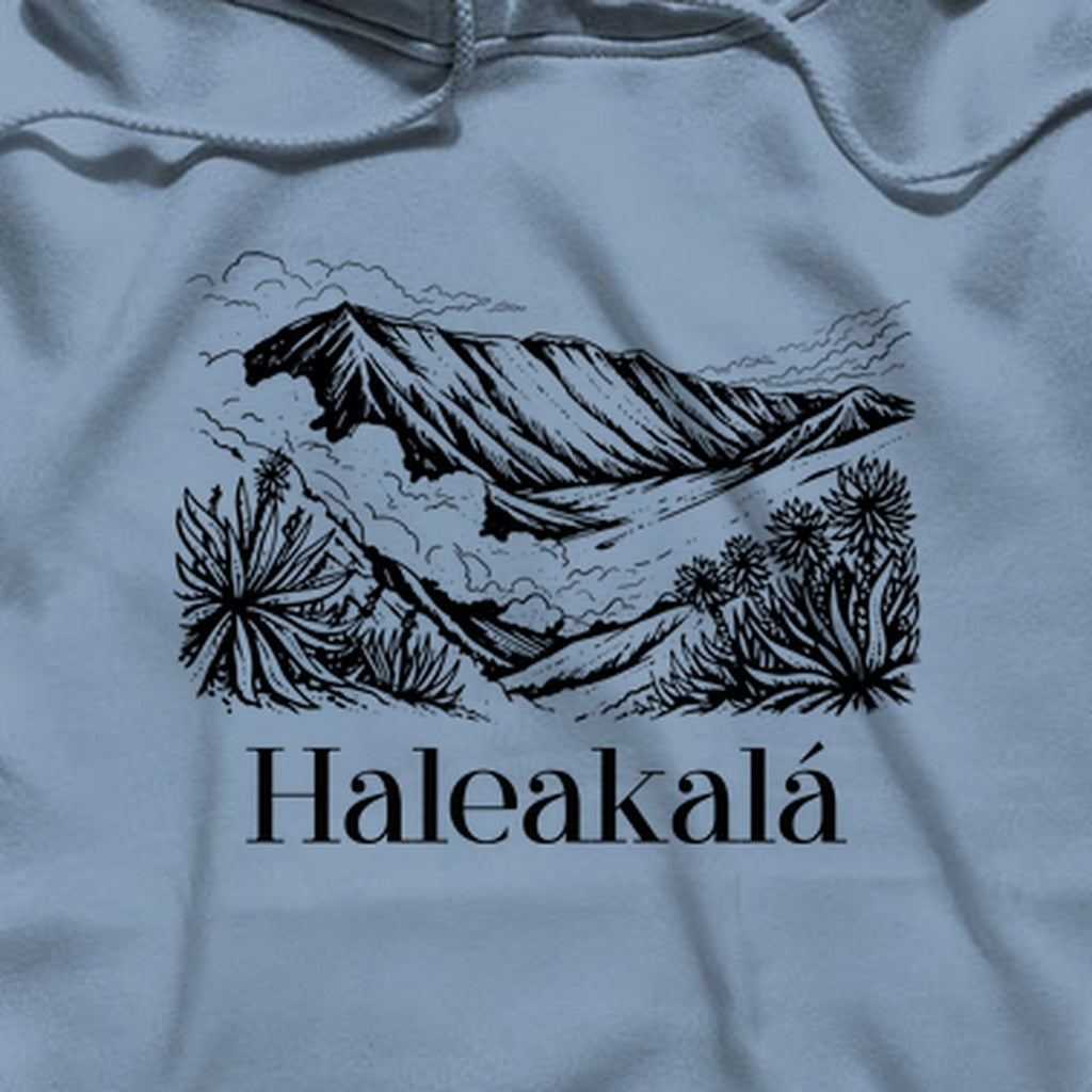 Haleakalā National Park Line Drawing Hoodie