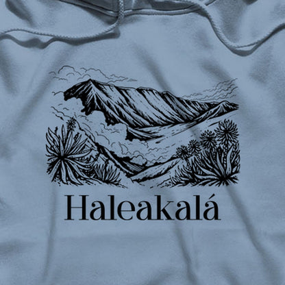 Haleakalā National Park Line Drawing Hoodie