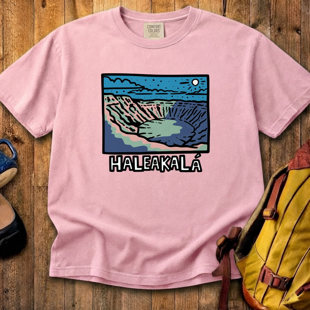 Haleakala at Night Cotton T-Shirt