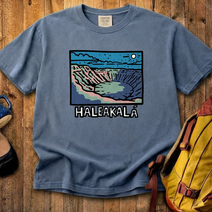Haleakala at Night Cotton T-Shirt