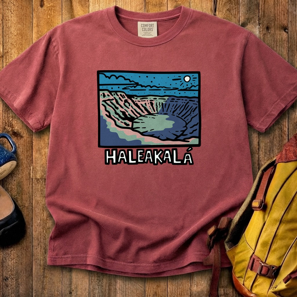 Haleakala at Night Cotton T-Shirt