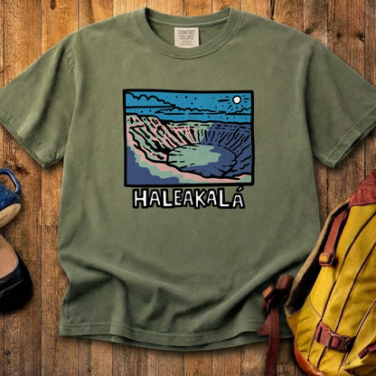 Haleakala at Night Cotton T-Shirt