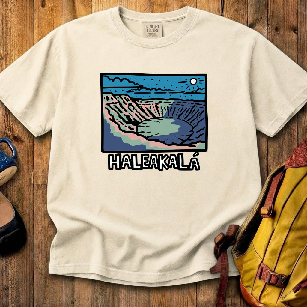 Haleakala at Night Cotton T-Shirt