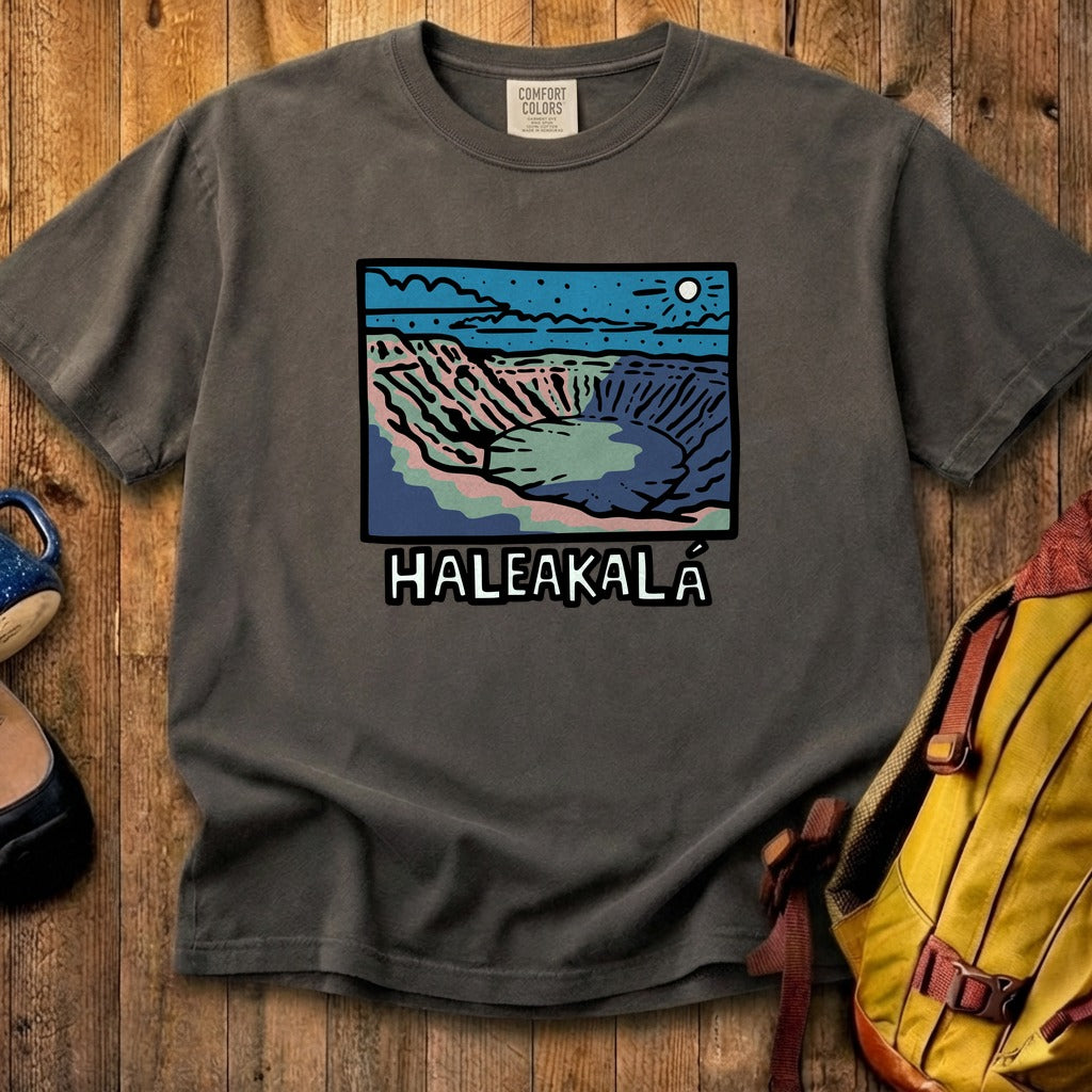 Haleakala at Night Cotton T-Shirt