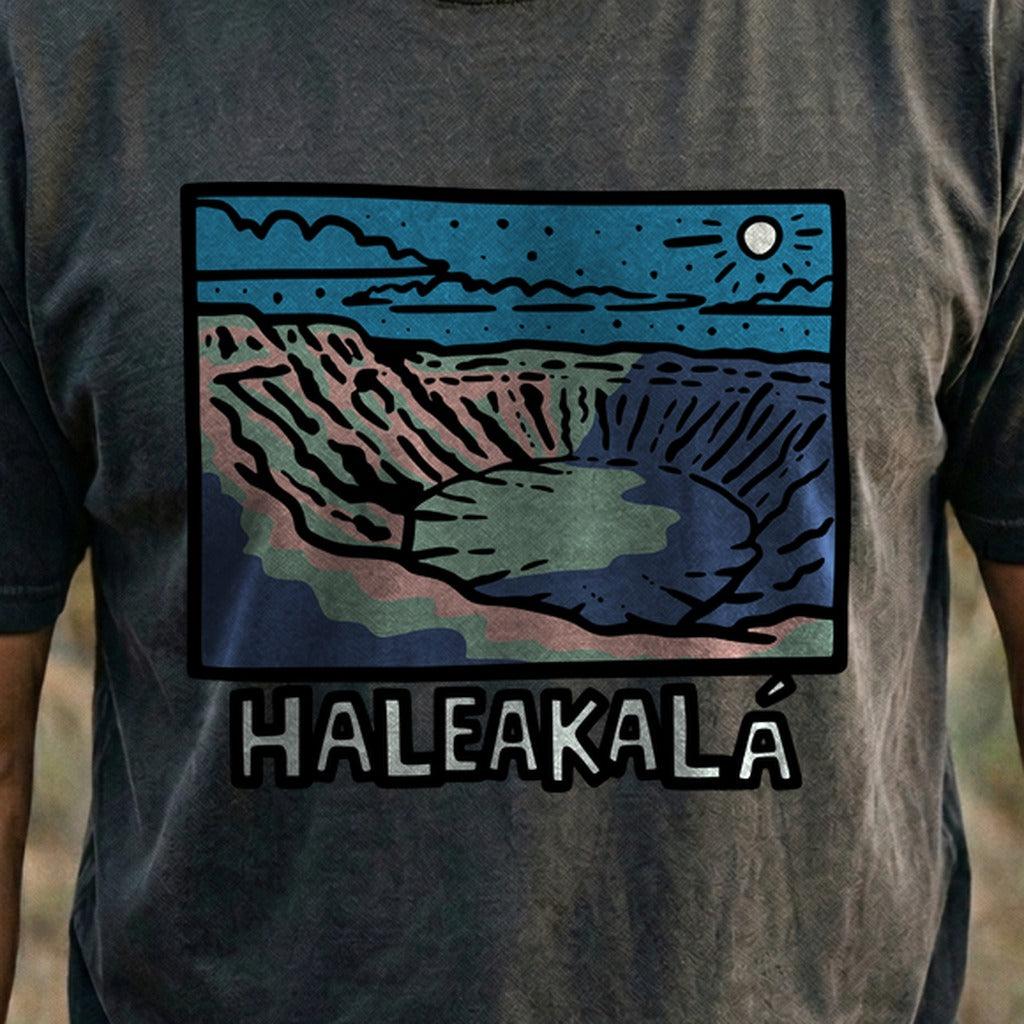 Haleakala at Night Cotton T-Shirt