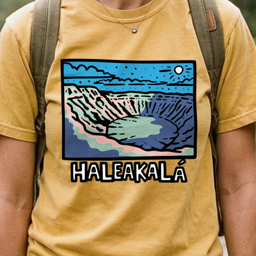 Haleakala at Night Cotton T-Shirt