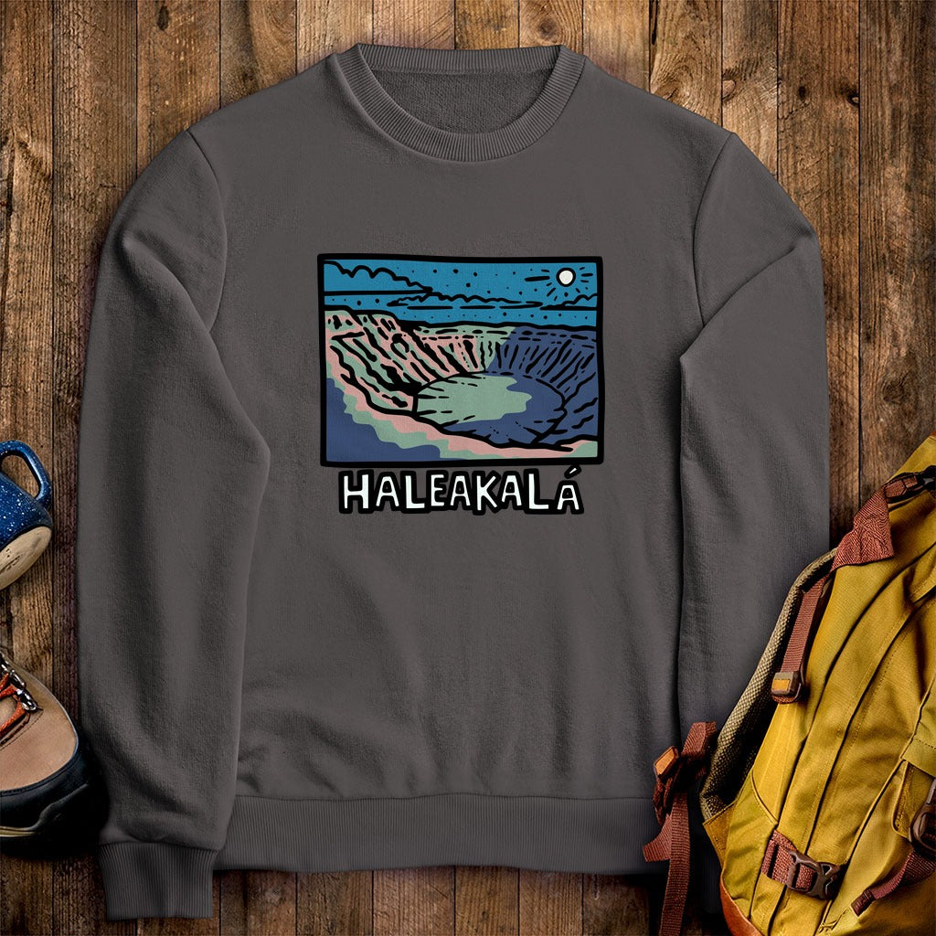 Haleakala at Night Crewneck Sweatshirt