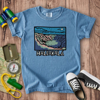 Haleakala at Night Kids Cotton T-Shirt