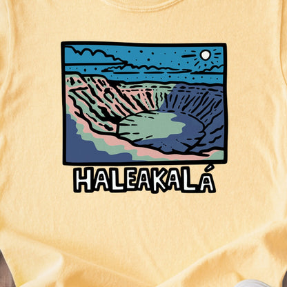 Haleakala at Night Kids Cotton T-Shirt