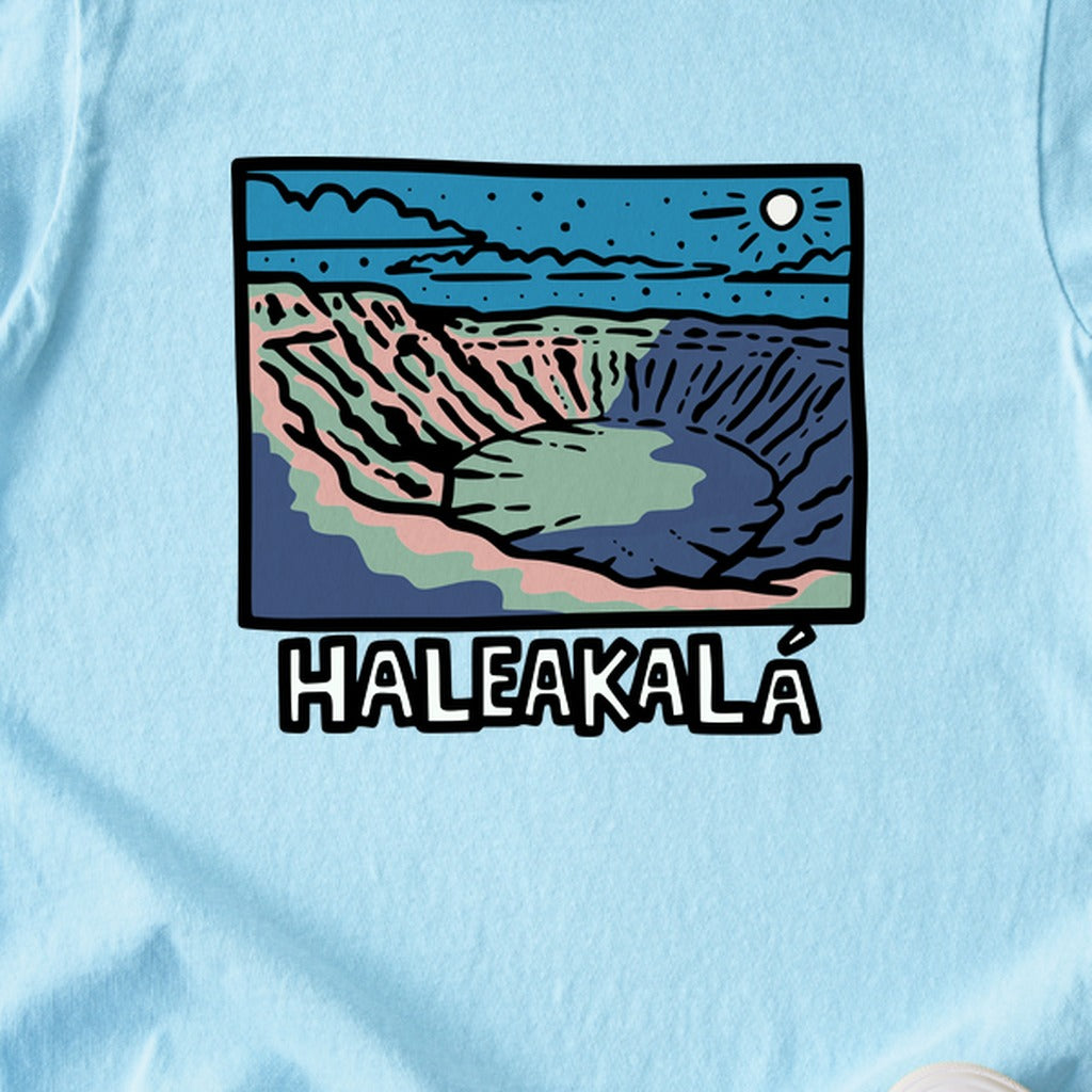 Haleakala at Night Kids Cotton T-Shirt