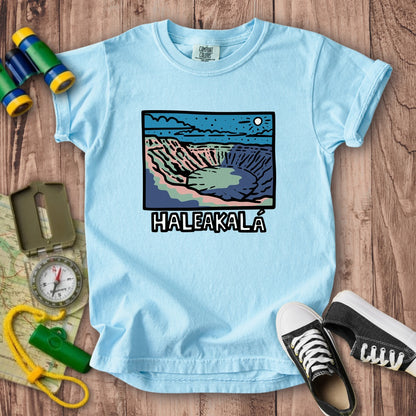 Haleakala at Night Kids Cotton T-Shirt