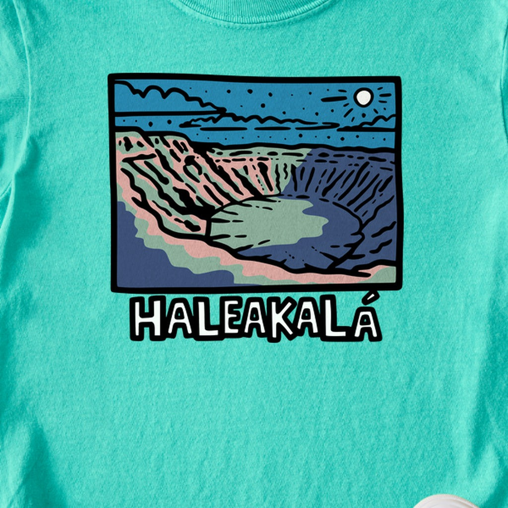Haleakala at Night Kids Cotton T-Shirt