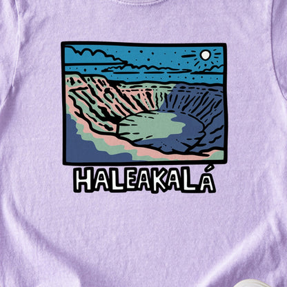 Haleakala at Night Kids Cotton T-Shirt
