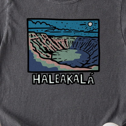 Haleakala at Night Kids Cotton T-Shirt
