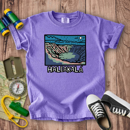 Haleakala at Night Kids Cotton T-Shirt