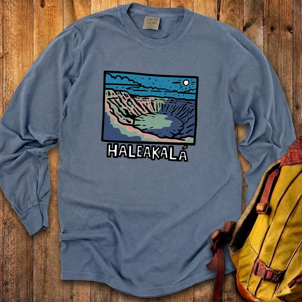 Haleakala at Night Premium Long Sleeve