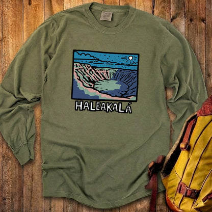 Haleakala at Night Premium Long Sleeve