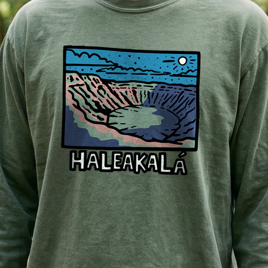 Haleakala at Night Premium Long Sleeve