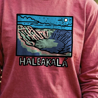 Haleakala at Night Premium Long Sleeve