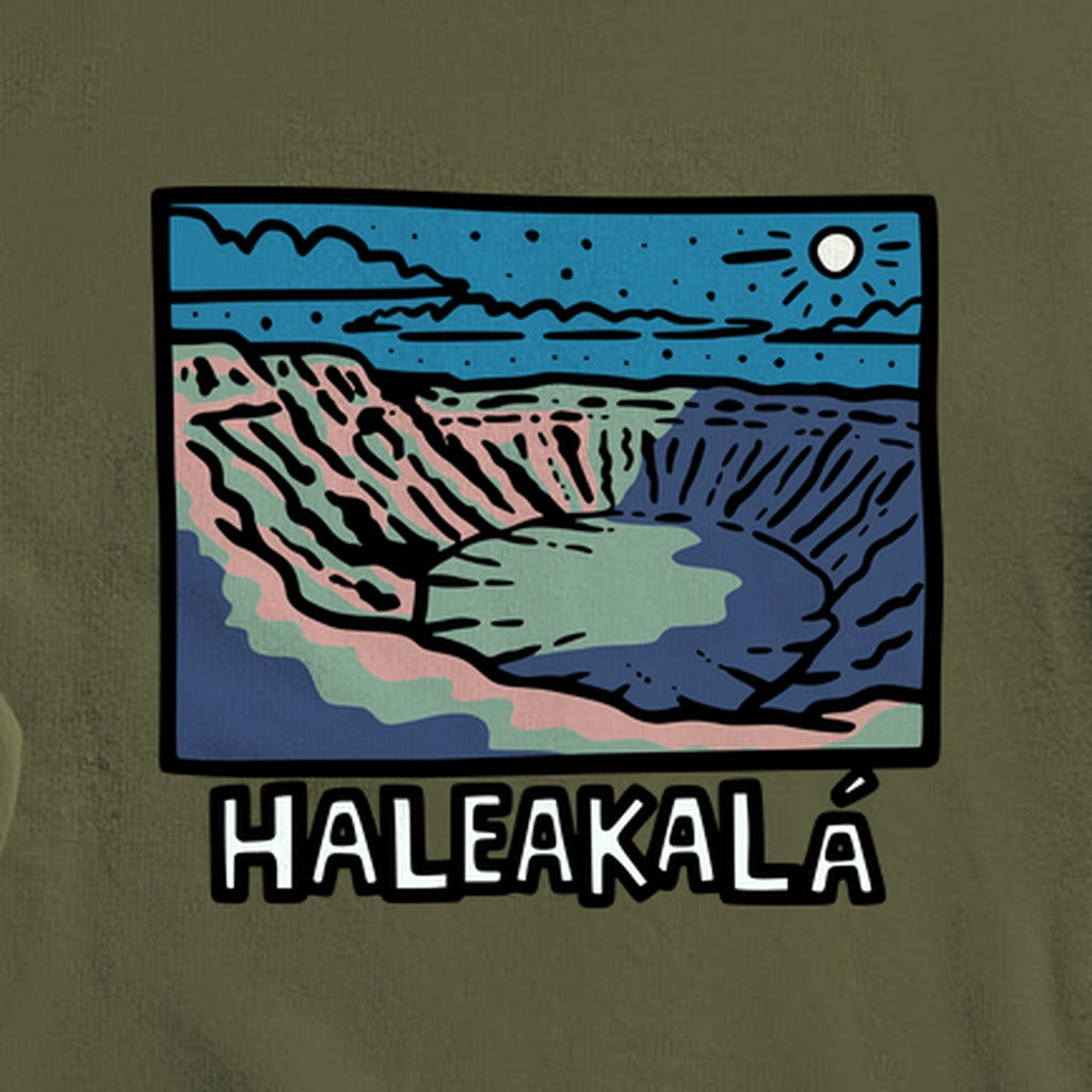 Haleakala at Night Crewneck Sweatshirt
