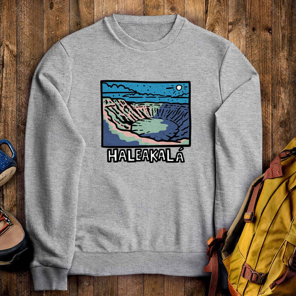 Haleakala at Night Crewneck Sweatshirt
