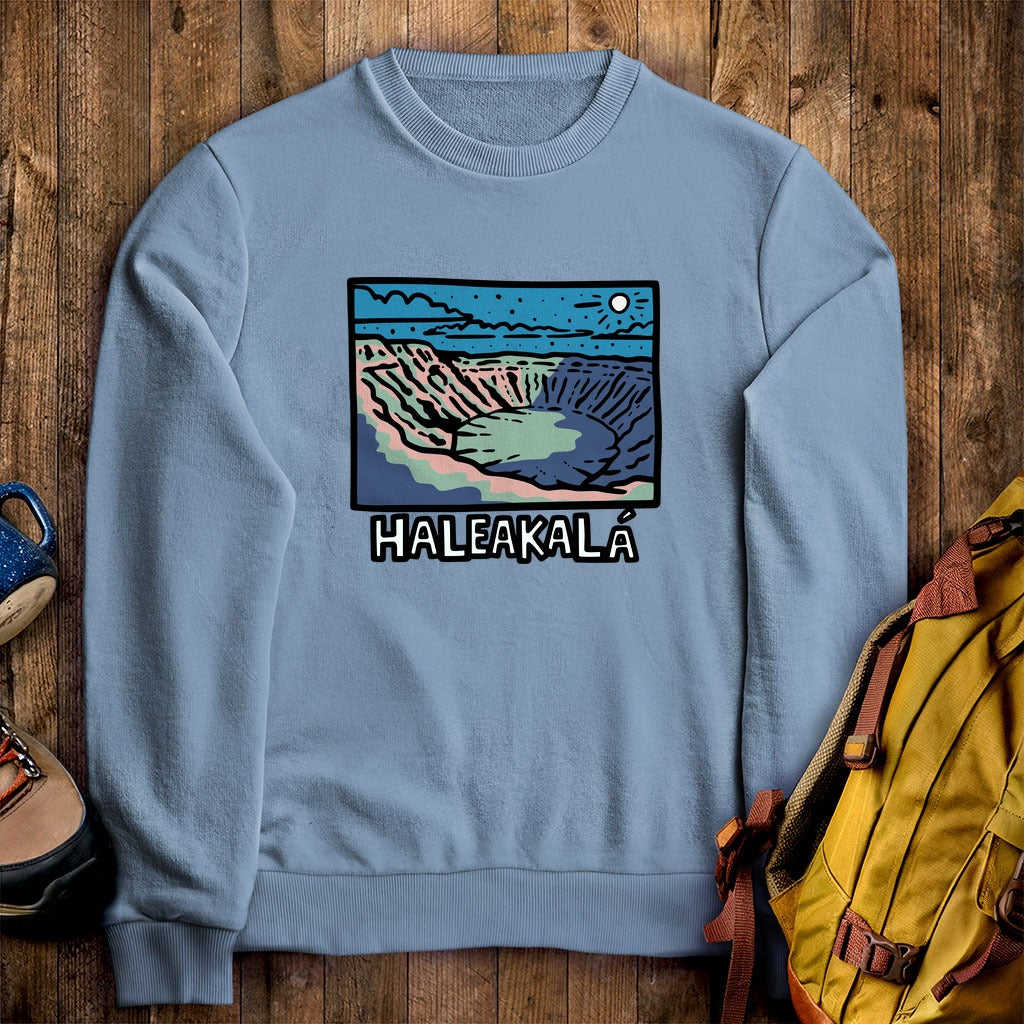 Haleakala at Night Crewneck Sweatshirt