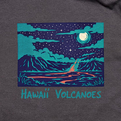 Hawaii Volcanoes at Night T-Shirt