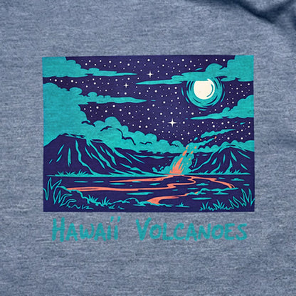 Hawaii Volcanoes at Night T-Shirt