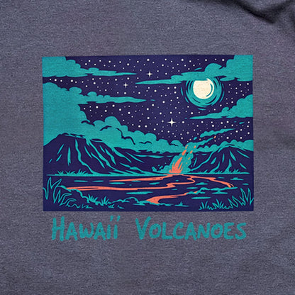 Hawaii Volcanoes at Night T-Shirt