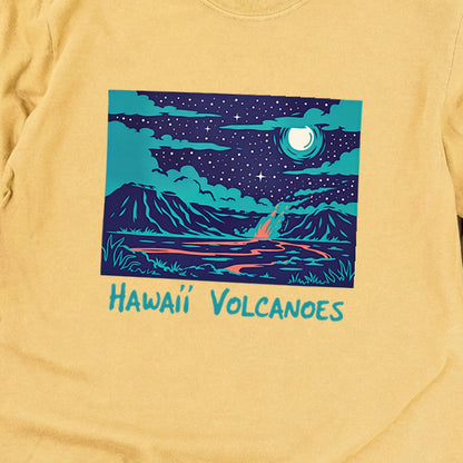 Hawaii Volcanoes at Night Premium Long Sleeve