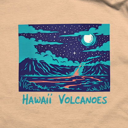 Hawaii Volcanoes at Night T-Shirt