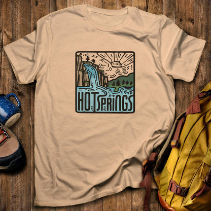 Hot Springs National Park T-Shirt Sand Adventure and Outdoors Themed T-Shirt