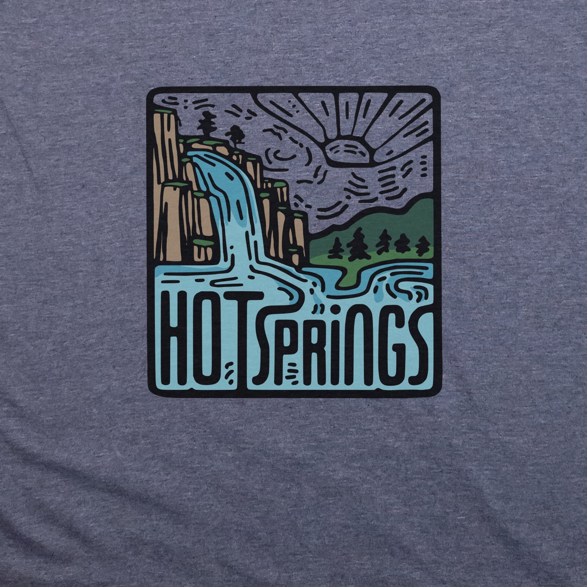 Hot Springs National Park T-Shirt Adventure and Outdoors Themed T-Shirt