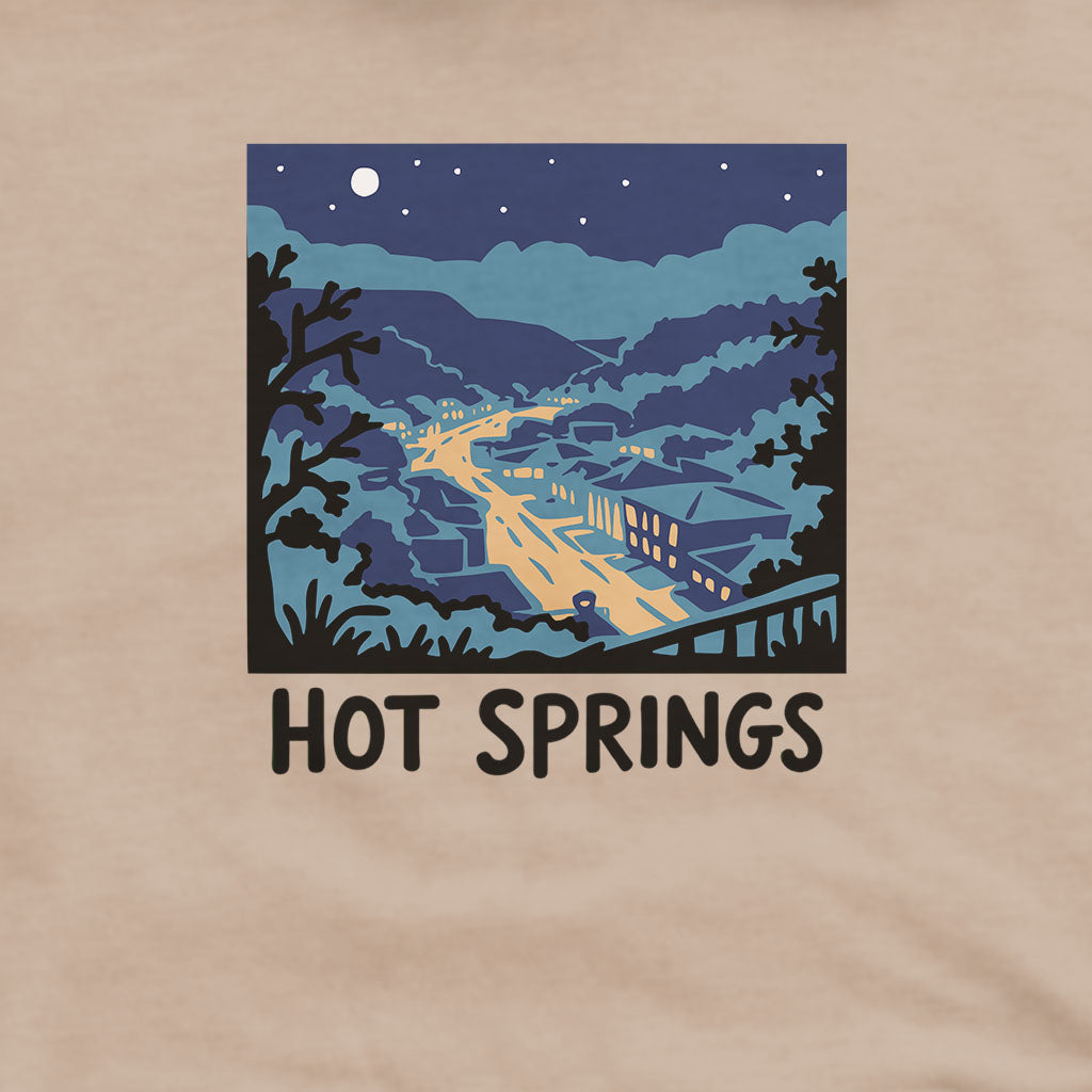 Hot Springs at Night Hoodie