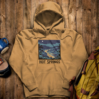 Hot Springs at Night Hoodie