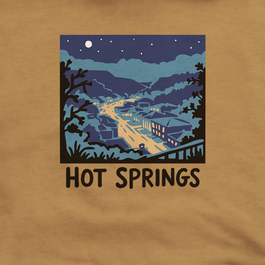Hot Springs at Night Hoodie