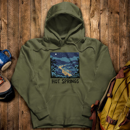 Hot Springs at Night Hoodie