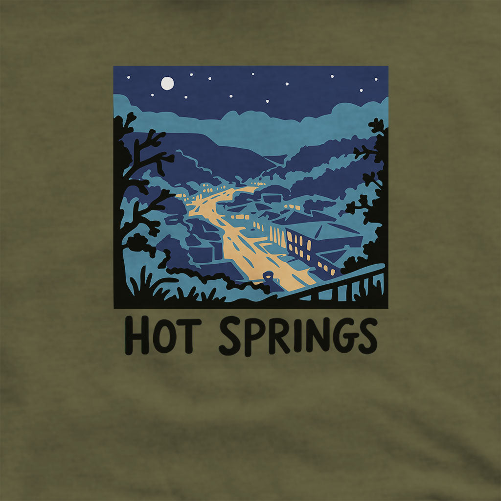 Hot Springs at Night Hoodie