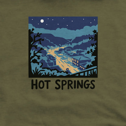 Hot Springs at Night Hoodie
