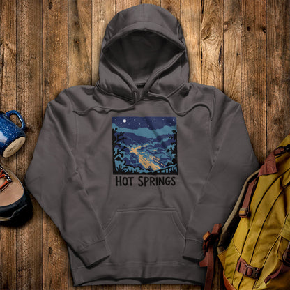 Hot Springs at Night Hoodie