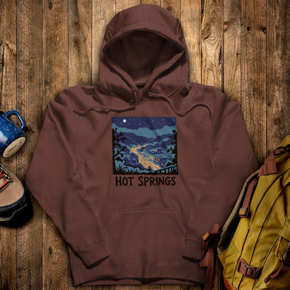 Hot Springs at Night Hoodie