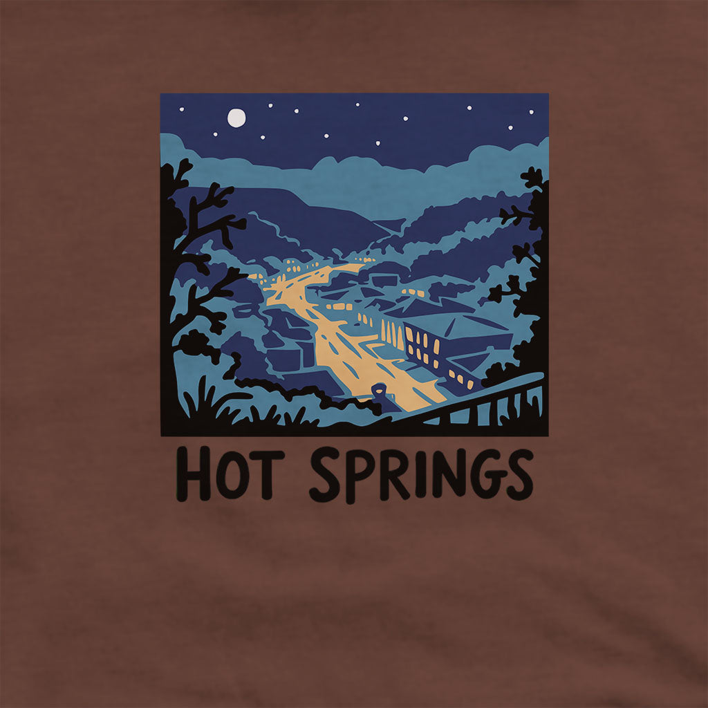 Hot Springs at Night Hoodie