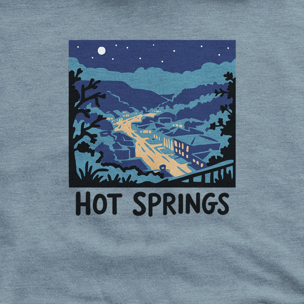 Hot Springs at Night Hoodie