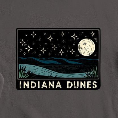 Indiana Dunes at Night Crewneck Sweatshirt