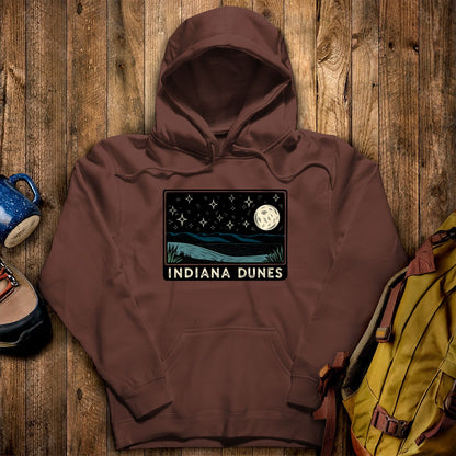 Indiana Dunes at Night Hoodie